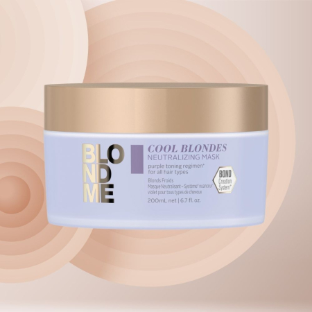 BLONDME Cool Blondes Maska Neutralizująca 200 ml